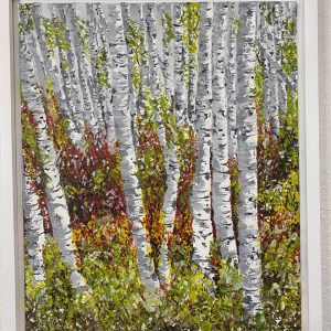 "Spring Aspens"